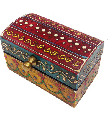 

Raj Laxmi Unique Wooden Makeup Vanity Box(Multicolor)