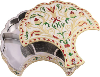 

G S Museum Wooden Decorative Platter(Multicolor)