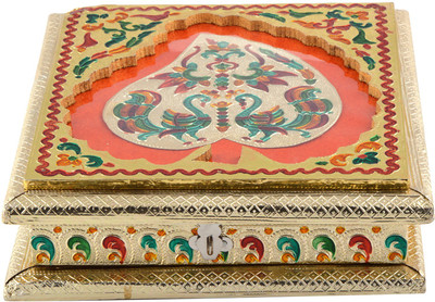 

G S Museum Wooden Decorative Platter(Multicolor)
