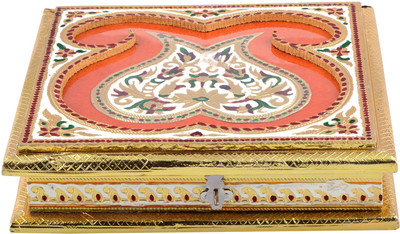 

G S Museum Wooden Decorative Platter(Multicolor)