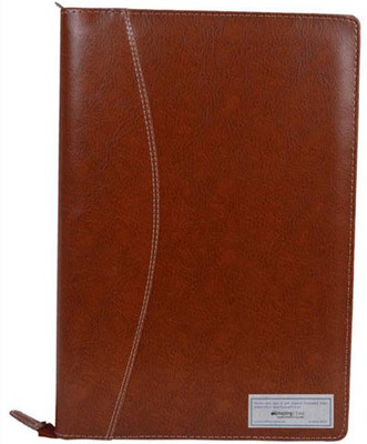 

shivansh faux leather document folder(Set Of 1, Brown)