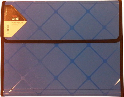 

Deli Polypropylene Expanding File(Set Of 1, Blue)