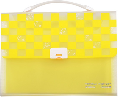 

Priya Exports ZT4313 Plastic Expanding Case(Set Of 1, Yellow)