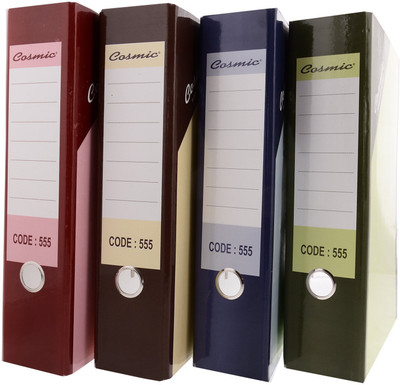 

TEP Finest Paper File Record File(Set Of 4, Multicolor)