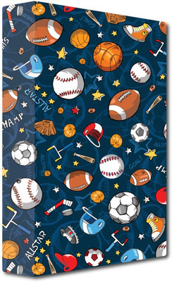 

Nourish Cardboard 2-D- Ring Binder(Set Of 1, Multicolor)