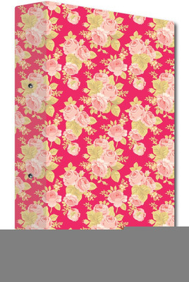 

Nourish Cardboard 2-D- Ring Binder(Set Of 1, Multicolor)