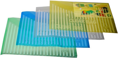 

statiO Plastic Plastic Folders(Set Of 12, Multicolor)