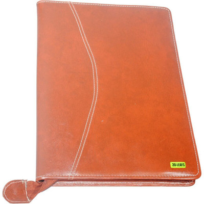 

TEP Leather Document Bag(Set Of 1, Brown)