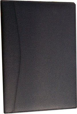 

Volik Rexine Zip File-Folder(Set Of 1, Black)