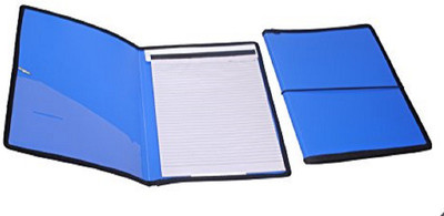 

statiO Plastic Conference Pad Pack of 10(Set Of 10, Black, Blue)