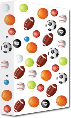 

Nourish Cardboard 2-D- Ring Binder(Set Of 1, Multicolor)