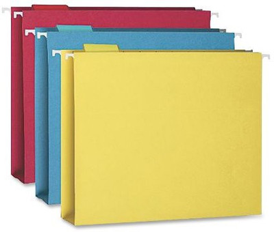 

Smead Polypropylene Hanging File Folder(Set Of 25, Multicolor)