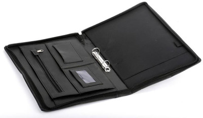 

Borse Artificial Leather Ducuments File(Set Of 1, Black)
