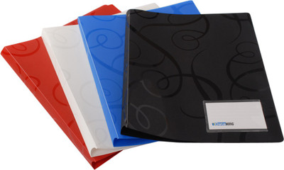 

DataKing Polypropylene Report File With Spring Clip, Size A 4, Color: Multi, Free Delivery.(Set Of 6, Multicolor)
