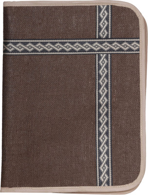 

Jute Tree Jute Folio Folders(Set Of 1, Multicolor)