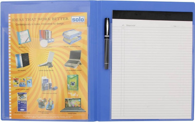 

Solo Meeting Folder(Set Of 3, Blue)