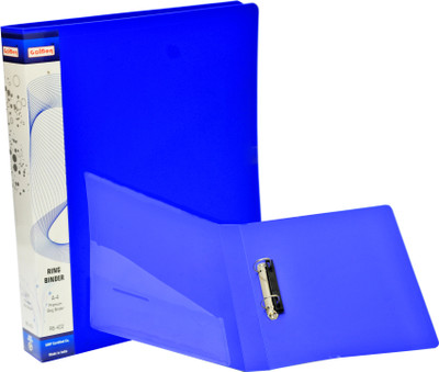 

Golden School and Executive Series Polypropylene Ring Binders(Set Of 2, Blue)