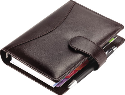 

Pyramid Ge Series Leatherite Organizer(Set Of 1, Dark Brown)