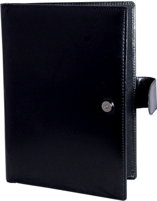 

Aahum Sales Faux Leather Conference Folder(Set Of 1, Black)