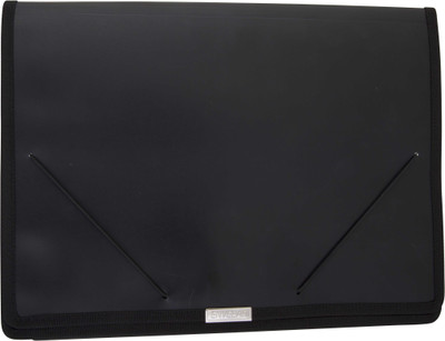 

Enveear Document Case Series Plastic Expanding File(Set Of 3, Black)