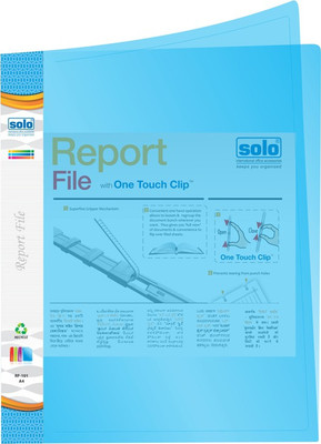 

Solo Executive Polypropylene Report File & Cover(Set Of 10, Blue)