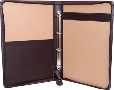 

Essart Executive File PU Leather Display Book(Set Of 1, Brown)