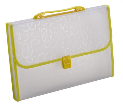 

Trio Ew12fhl PP Expanding Handle Lock File 13 Pockets FC(Set Of 1, Yellow)