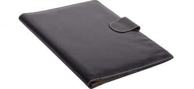 

COI Leatherite Conference Folder / Document Folder(Set Of 1, Black)