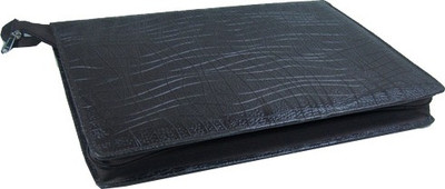 

Essart PU Leather Expandable File Folder with zipp closure(Set Of 1, Brown)