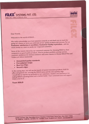 

Solo Clear Holder(Set Of 30, Transparent Pink)