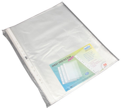 

Solo Sheet Protector(Set Of 50, Transparent)