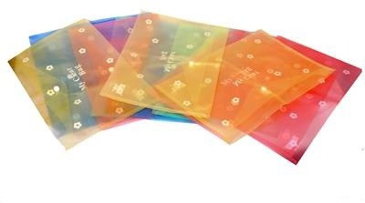 

TEP Polypropylene Clear Bag(Set Of 10, Multicolor)