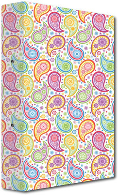 

Nourish Cardboard 2-D- Ring Binder(Set Of 1, Multicolor)