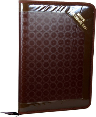 

MagPie Faux Leather Executive Series File Folder Tan Color(Set Of 1, Brown)