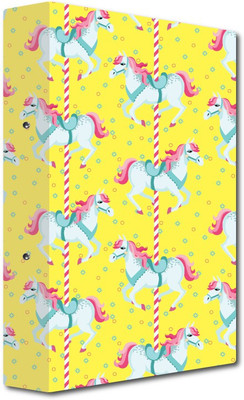 

Nourish Cardboard 2-O- Ring Binder(Set Of 1, Multicolor)