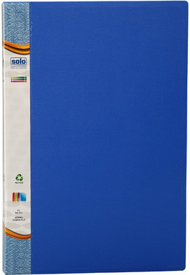 

Solo Polypropylene Clip Files(Set Of 1, Blue)