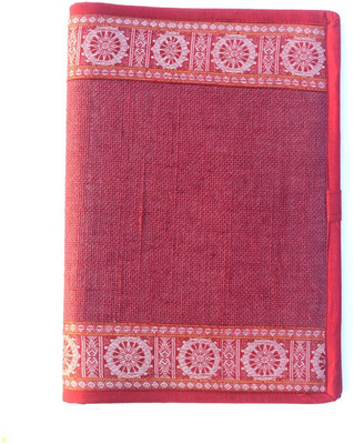 

Art Godaam JUTE COVER FOLDER(Set Of 1, Red)