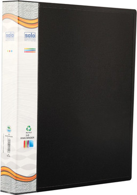 

Solo Polypropylene Folders And Document Bags(Set Of 1, Black)
