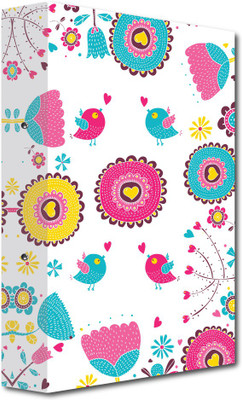 

Nourish Cardboard 2-O- Ring Binder(Set Of 1, Multicolor)