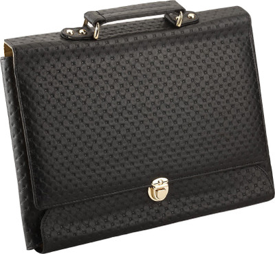 

Aircon Leather File Folder(Set Of 1, Black)