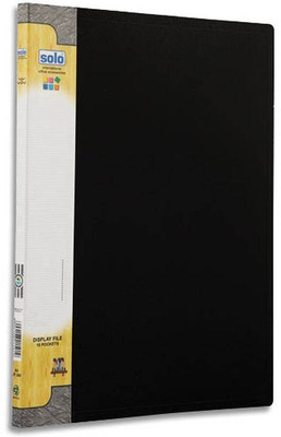 

Solo Solo Plastic Display File(Set Of 1, Black)