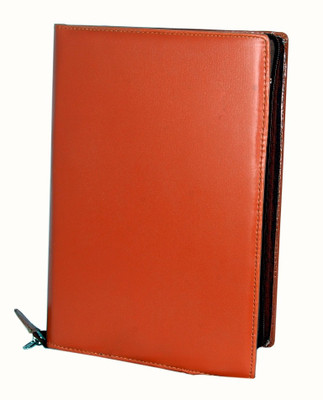 

MagPie Faux Leather Conference Folder (Brown)(Set Of 1, Brown)