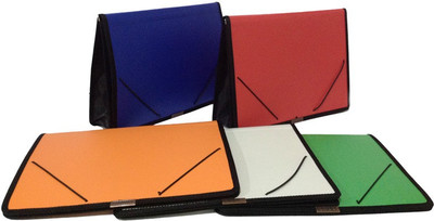 

Y.E.S Executive Series Polypropelene Document Bag(Set Of 5, Red, Blue, Green, White, Orange)