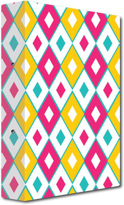 

Nourish Cardboard 2-D- Ring Binder(Set Of 1, Multicolor)