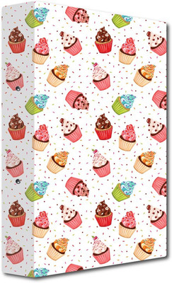 

Nourish Cardboard 2-D- Ring Binder(Set Of 1, Multicolor)