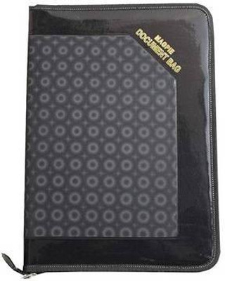

Aahum Sales Faux Leather Executive Series Document Bag File Folder B4(Set Of 1, Black)