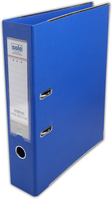 

Solo Polypropylene Paper Board Ring Binder(Set Of 1, Blue)