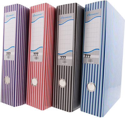 

TEP Finest Paper File Record File(Set Of 4, Multicolor)