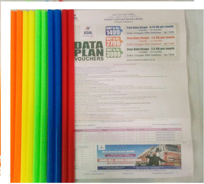 

Nithiya Enterprises Polypropylene PP files(Set Of 10, Transperent)