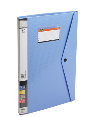 

Trio 530DBF PP Display File 30 Pockets With Punchless Clip Fc(Set Of 2, Blue)